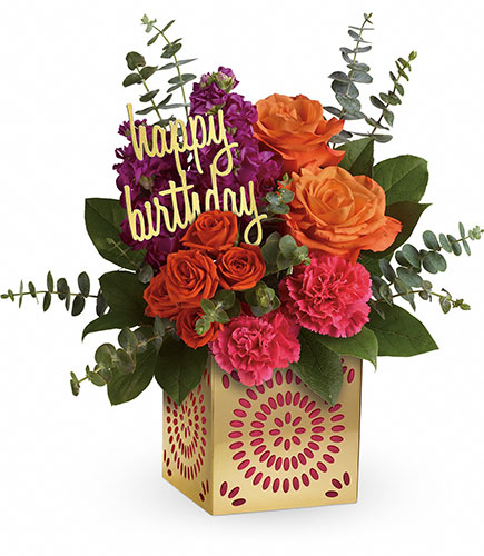 Teleflora's Birthday Sparkle Bouquet from Rees Flowers & Gifts in Gahanna, OH